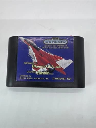 Raiden Trad (Sega Genesis, 1991) Cart Only