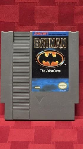 Batman: The Video Game (Nintendo Entertainment System 1990) NES Authentic Tested
