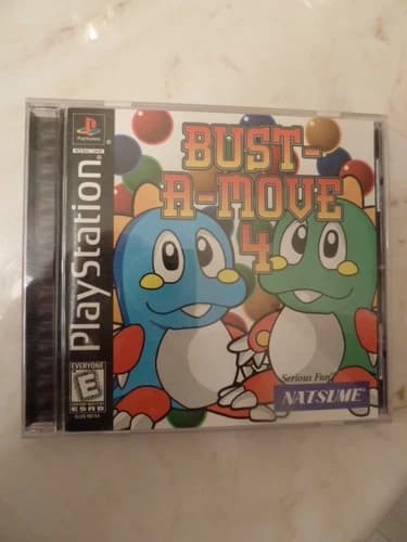 Bust-A-Move 4 PS1 Sony PlayStation 1, 1998 – Tested
