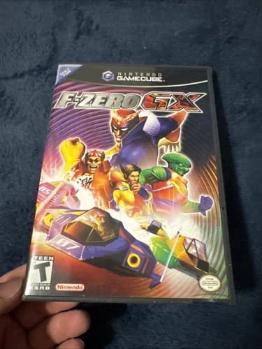F-Zero GX Nintendo GameCube 2003 Authentic Disk, Complete in Box, Tested Working