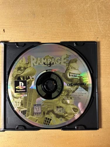 Rampage World Tour (Sony PlayStation 1 PS1, 1997) *DISC ONLY* Ships Free !!