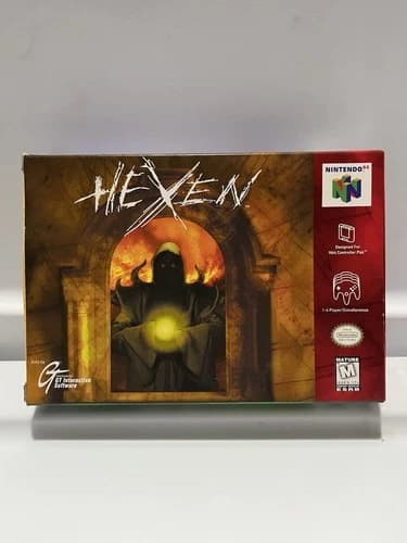 Hexen (Nintendo 64 N64) Complete CIB - Tested - Authentic