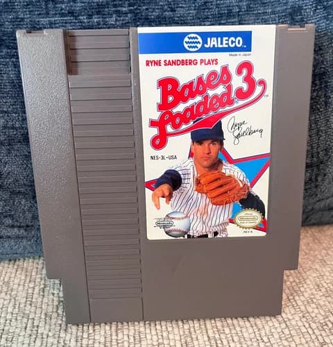 Ryne Sandberg Plays Bases Loaded 3 (Nintendo Entertainment System, 1991)