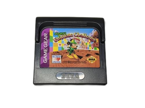 Mickey's Ultimate Challenge Sega Game Gear Cartridge Only