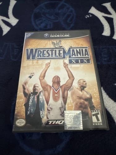 WWE Wrestlemania XIX (Nintendo GameCube, 2003) Tested And In working Condition