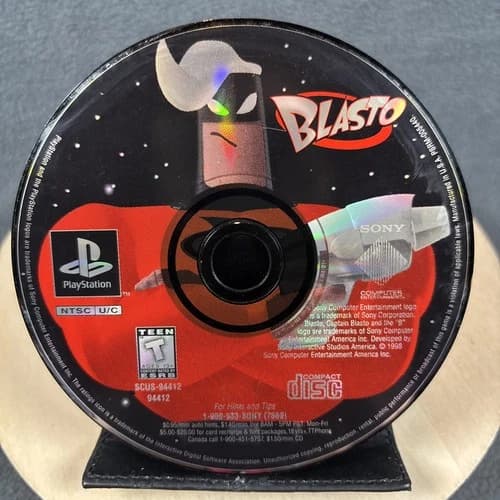 PlayStation 1 - Blasto - DISC ONLY - Refurbished, Very Good