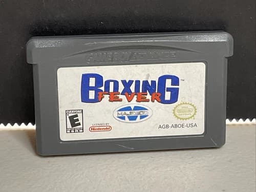 Boxing Fever (Nintendo Game Boy Advance, 2001) Tested & Works