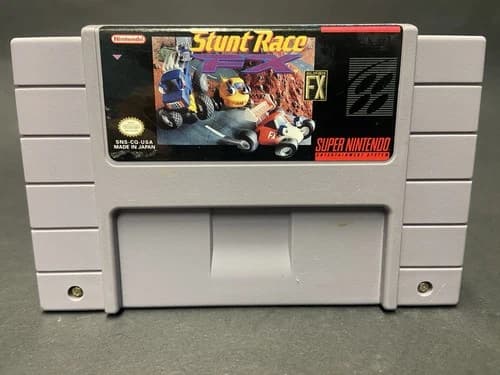 Stunt Race FX (Super Nintendo Entertainment System, 1994) SNES