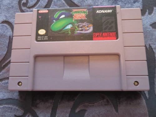 Teenage Mutant Ninja Turtles Tournament Fighters (Super Nintendo SNES,1993)*TMNT