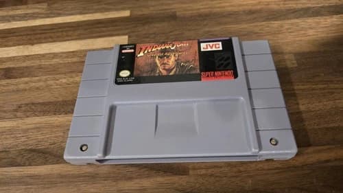 Indiana Jones' Greatest Adventures Super Nintendo SNES Authentic Cartridge Only
