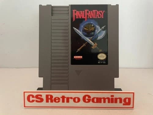 Final Fantasy (Nintendo NES) Authentic Cleaned Tested Working
