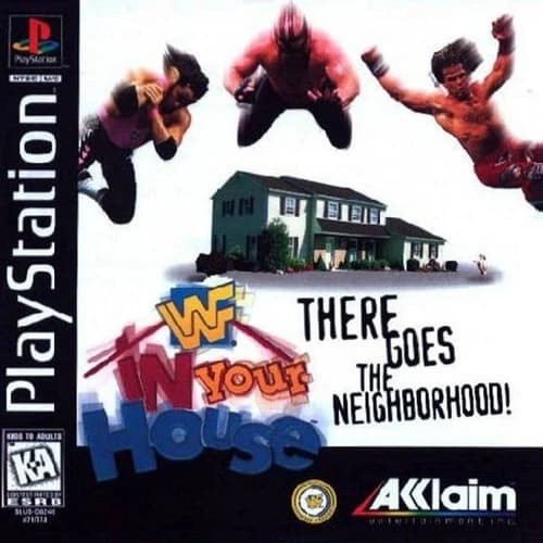 WWF In Your House PS1 Great Condition Fast Shipping