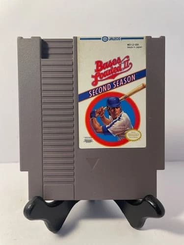 Bases Loaded II (Nintendo NES) Cleaned Tested Works