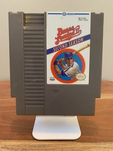 Bases Loaded 2: Second Season - Authentic Nes Game Cartridge Tested