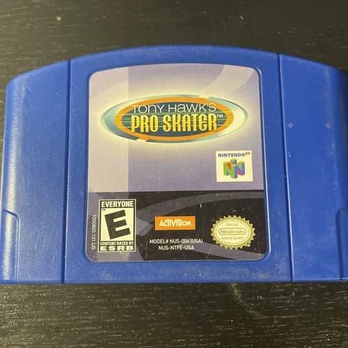 Tony Hawk's Pro Skater Nintendo 64 Game N64