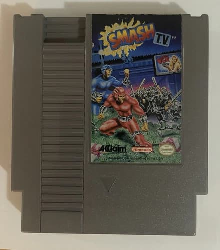 Acclaim Smash T.V. (Nintendo Entertainment System NES) Video Game Cartridge