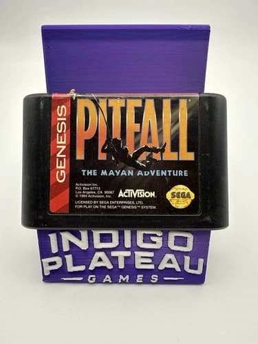 Pitfall: The Mayan Adventure( Sega Genesis, 1994) Cleaned Tested Video Game