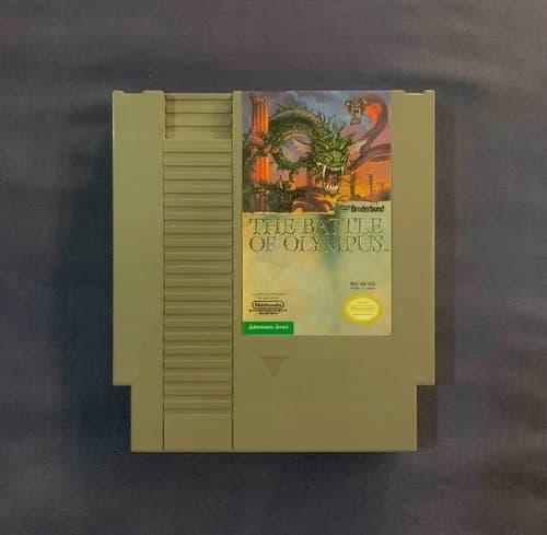 Battle of Olympus (Nintendo Entertainment System NES, 1989) GOOD, TESTED!