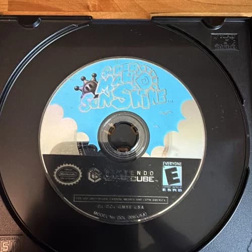 Super Mario Sunshine (Nintendo GameCube, 2002) Disc Only Tested