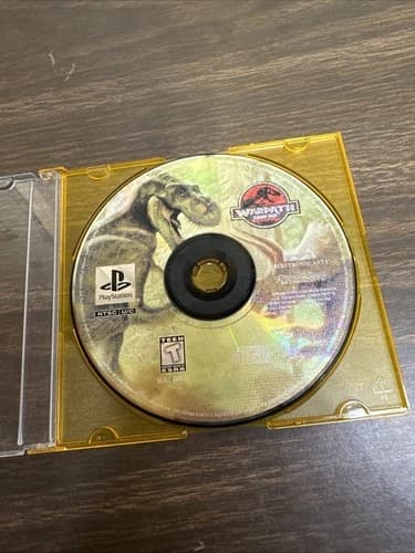 PS1 Warpath Jurassic Park (Sony PlayStation) Disc Only- Tested & Working