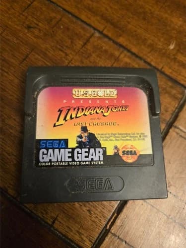 Indiana Jones And The Last Crusade (Sega Game Gear, 1992) - Game Only - VG02