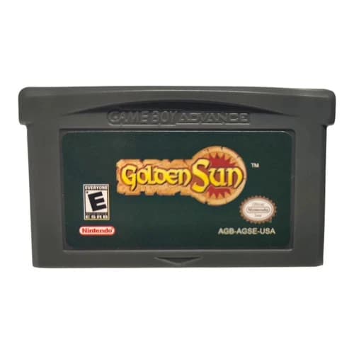 Golden Sun For Game boy Advance GB-GBA-NDS Fast Shipping Tested 2002