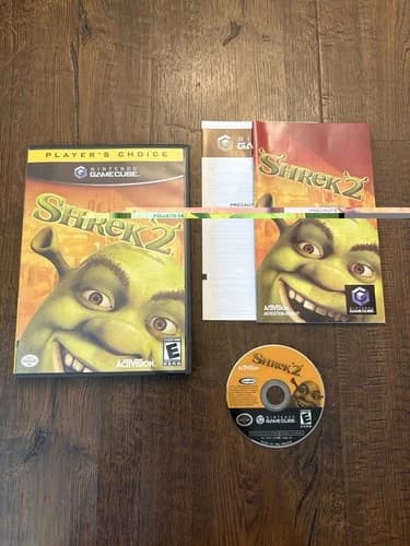 Shrek 2 (Nintendo GameCube, 2004) Complete Tested