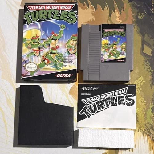 Teenage Mutant Ninja Turtles (NES) | Complete in Box AUTHENTIC | *READ*