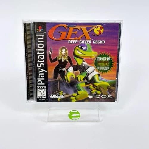 Gex 3: Deep Cover Gecko (Sony PlayStation 1 PS1, 1999)