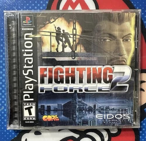 Fighting Force 2 - Sony Playstation 1 PS1 - Complete In Box CIB