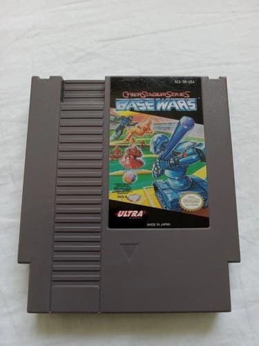 Cyber Stadium Series Base Wars NES Nintendo