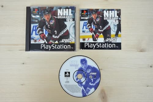 PS1 - NHL Breakaway 98 - (CIB, with manual)