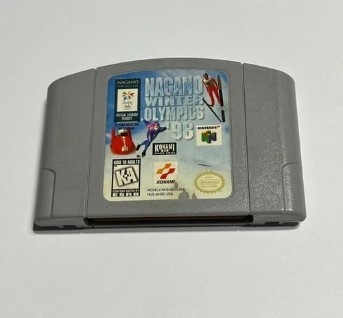 Nagano Winter Olympics 98 Nintendo 64 N64 Cart - Authentic