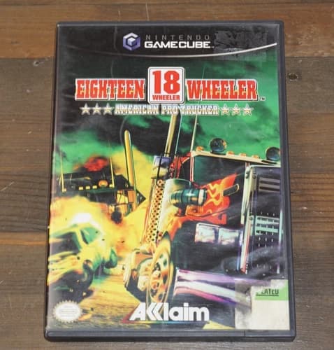 Eighteen 18 Wheeler American Pro Trucker Nintendo GameCube