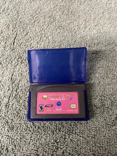 Hello Kitty: Happy Party Pals (Nintendo Game Boy Advance, 2005) Authentic
