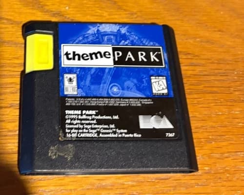 Sega Genesis Theme Park - game only