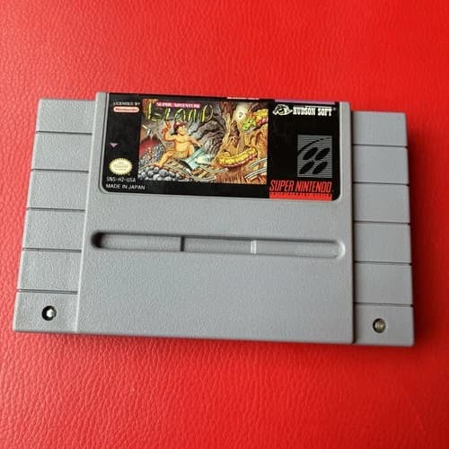 Super Adventure Island for Super Nintendo (SNES) - CLEAN - Authentic!