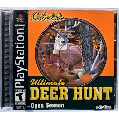 Cabela's Ultimate Deer Hunt - Sony Playstation PS1 Pristine Tested 1Y Guarantee