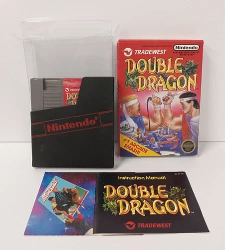 Double Dragon (Nintendo Entertainment System NES, 1988) - CIB Complete!