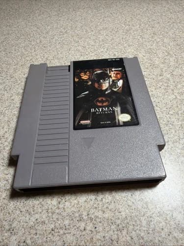 Batman Returns Nintendo NES Authentic Game Cartridge