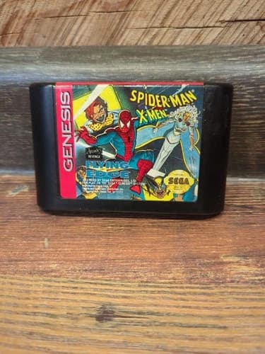 Spider Man X Men Arcades Revenge GAME ONLY - Sega Genesis - Tested