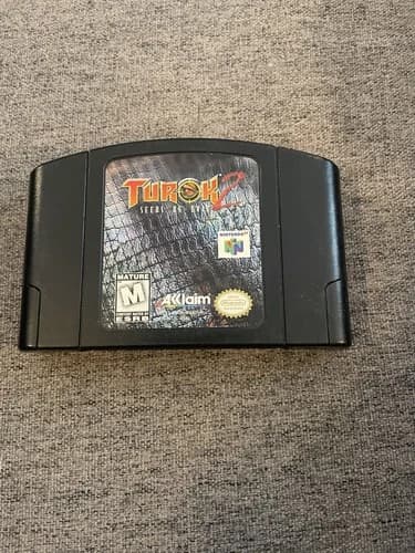 Turok 2: Seeds of Evil N64 Nintendo 64 Cartridge Only - Tested