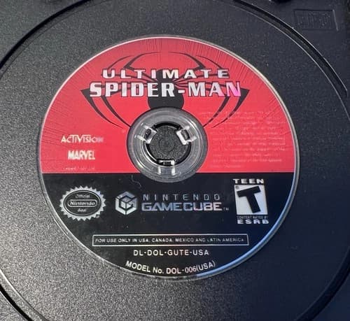 Ultimate Spider-Man Nintendo GameCube 2005 GC Disc Only Tested VG