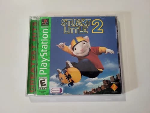 Stuart Little 2 (PlayStation 1) PS1 Game Complete With Manual