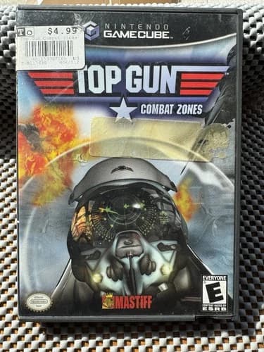 Top Gun Combat Zones Nintendo Gamecube Game Cube CIB Manual Complete Tested