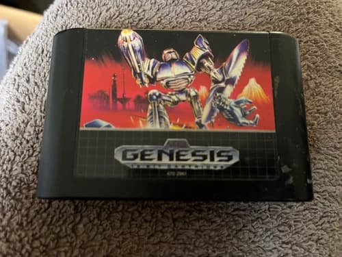 Cyborg Justice Sega Genesis Vintage Classic Original Retro Game Cartridge