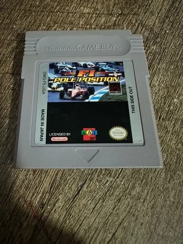 F1 Pole Position for Nintendo Gameboy Authentic, Tested Mint