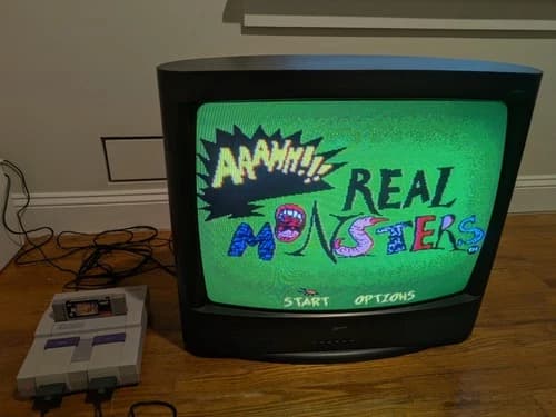 AAAHH!!! Real Monsters (Nintendo SNES, 1995)