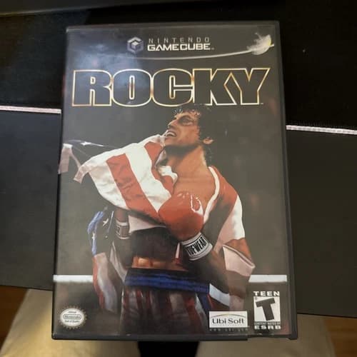 Rocky (Nintendo GameCube, 2002) Complete In Box CIB With Manual Tested