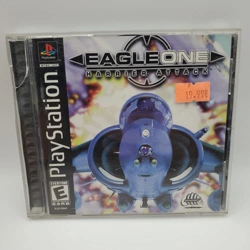 Eagle One: Harrier Attack (Sony PlayStation 1, 2000) CIB Complete TESTED WORKING